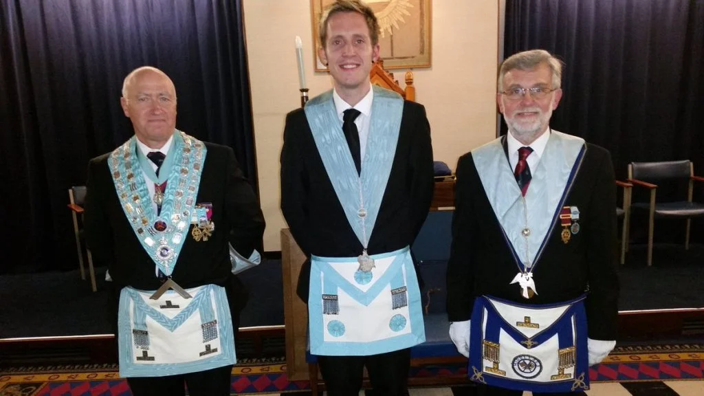 Brethren in regalia
